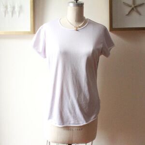 Nike Lilac Women's Purple and White Dri-Fit T-shirt